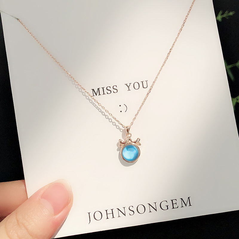 纯银手链项链女